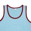 Ärmelloses Unterhemd für Herren im Farbblock-Design, elastisch, für Fitness, schnelltrocknend und atmungsaktiv, modisches Sommeroberteil, S-3XL