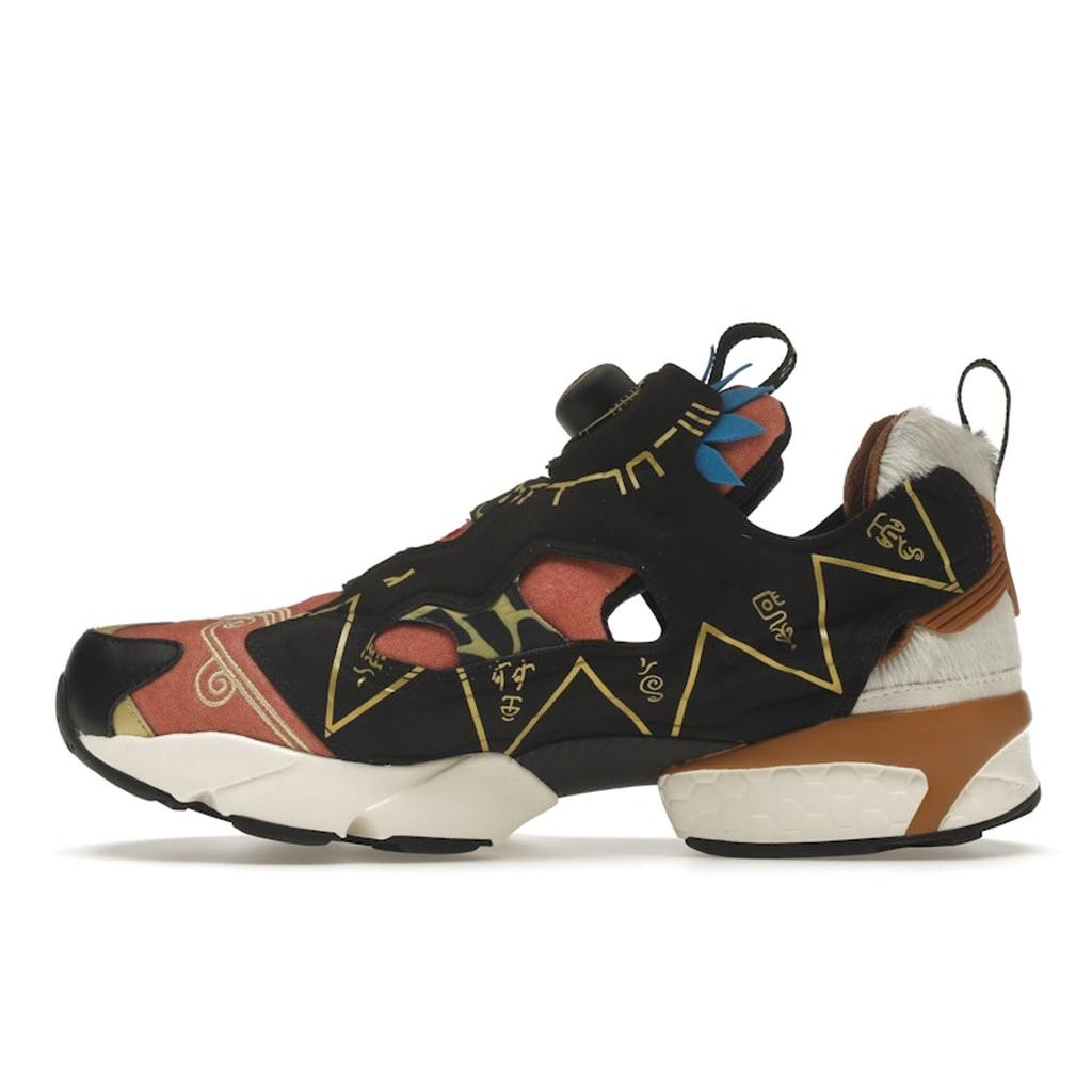 Power Rangers X Reebok InstaPump Fury Rita Repulsa Men Sneakers Black Rustic-Clay Gold-Metallic GW0782