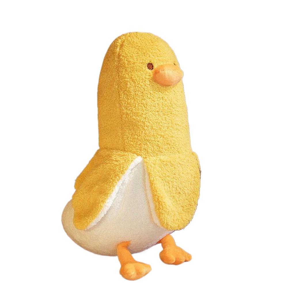 

New Banana Duck Funny Plush Toy Large Leg Super Soft Sleeping Pillow Doll To Children s Birthday Christmas Gift 50cm