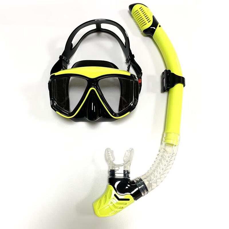 Yimai Adult Snorkeling Mask with Large Silicone Frame