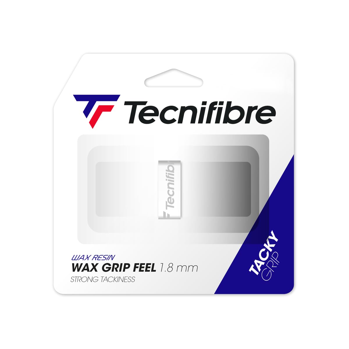 

Теннисная лента Tecnifibre WAX FEEL GRIP TFAA001 [совместима с почтовой рассылкой] белый