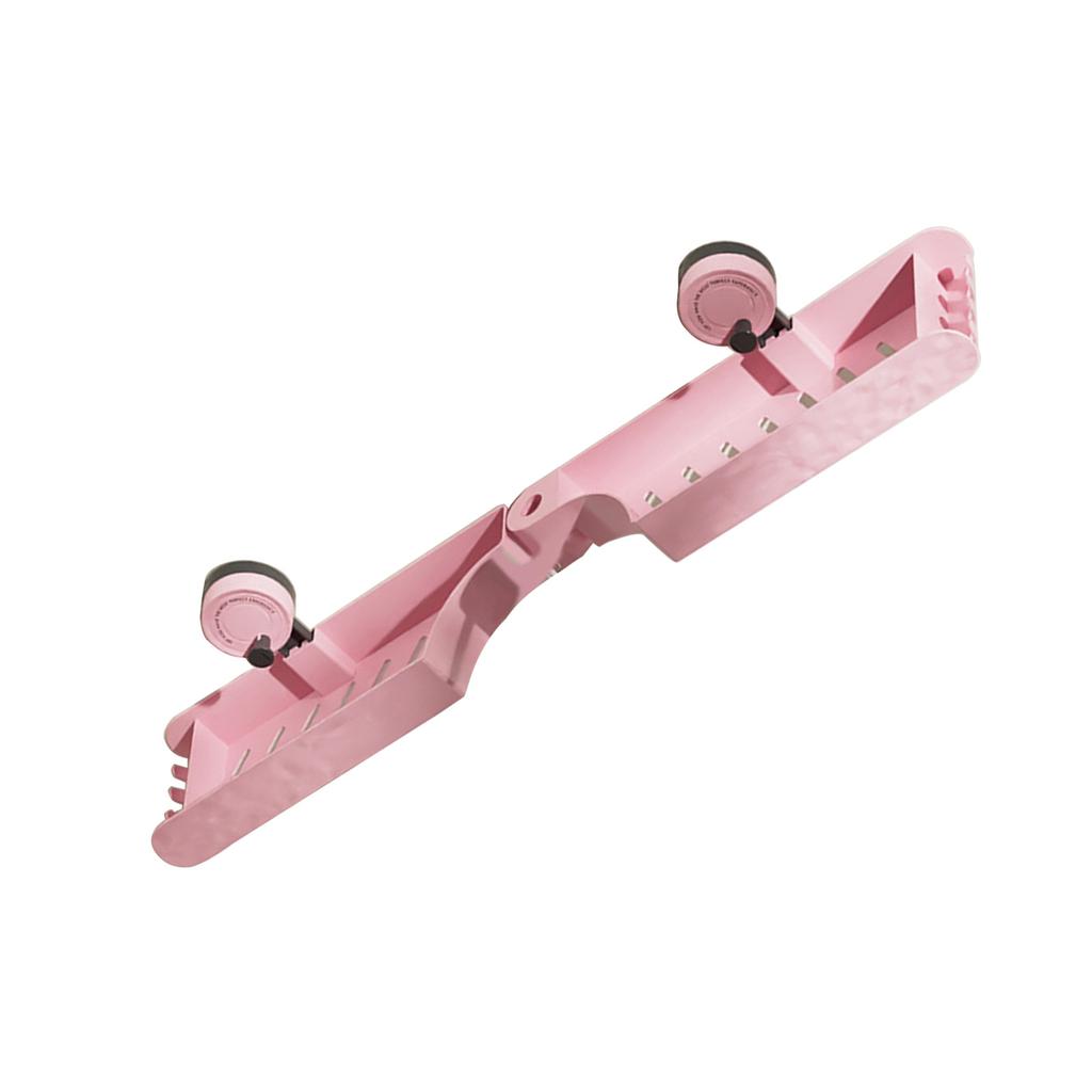 Badezimmer Duschablage mit starkem Saugnapf Badezimmerregal Kein Bohren erforderlich Mehrzweck-Saugnapfregal zur Aufbewahrung