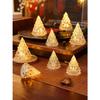 Crystal Candles LED Light Transparent Flameless Battery Power Lantern Night Lamp Wedding Party Birthday Xmas Halloween Decor