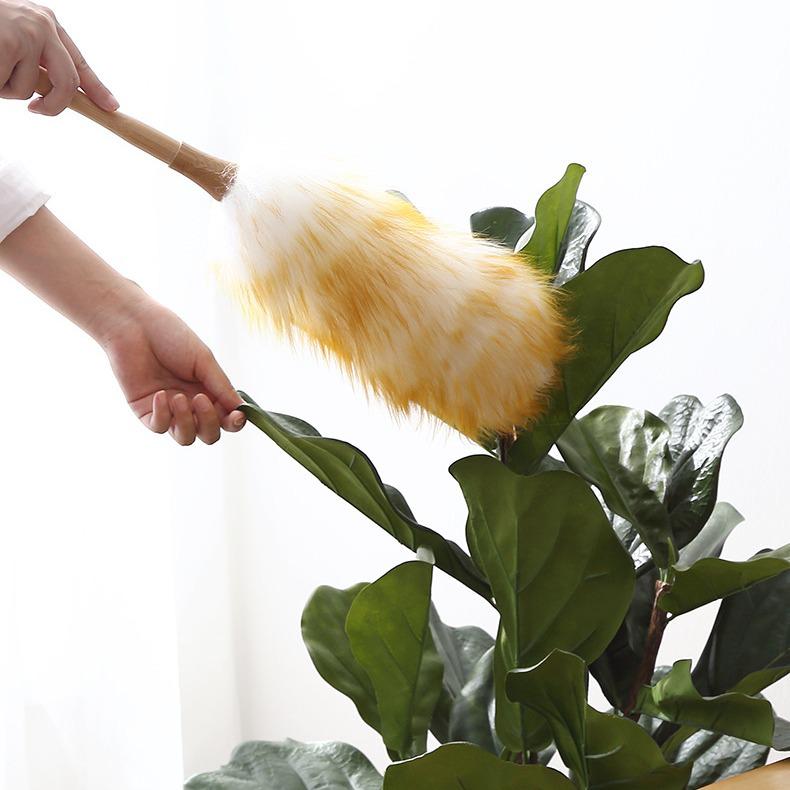 Static Electric Wool Duster for Household and Car Cleaning