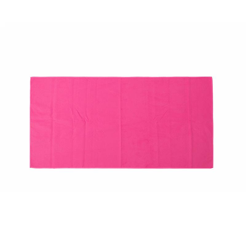 Multifunctional portable outdoor sports sweat towel thickened double-sided velvet water-absorbing quick-drying beach towel
