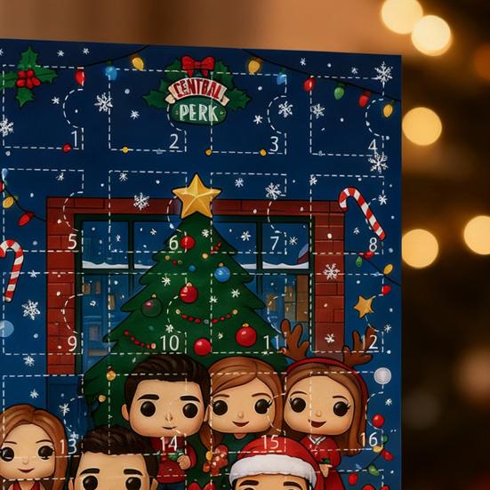 Weihnachtsspielzeug Adventskalender 24-Tage Countdown Box Multifunktionale Feiertagsdekoration für Kinderzimmer Autos Häuser