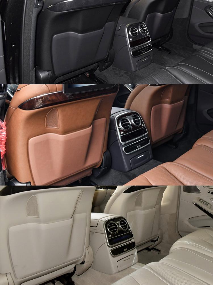 Car Front Left Right Seat Storage Pocket Pack Back Bracket Repair Kit For BENZ S Class W222 S320 S350 S450 S500 2014-2020