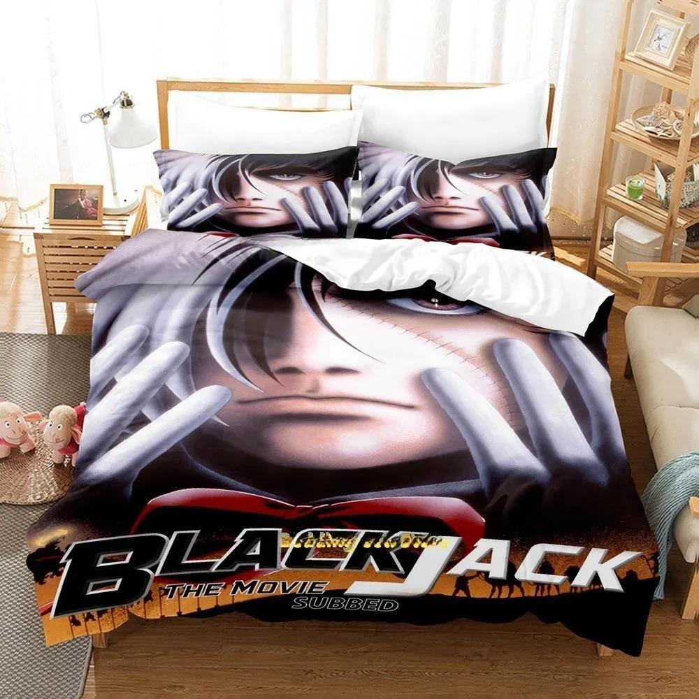 

Комплекты простыней с 3D-аниме Young Black Jack, комплект постельного белья, односпальная кровать, двуспальная кровать, двуспальная кровать, комплект постельного белья для взрослых и детей, комплекты пододеяльников 70x133cm 2pcs