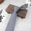 Luxury Stripes Mens Tie Woven Soft Cotton Necktie Classic Cravat Gift