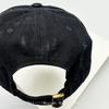 Neue Unisex Persönliche Eisenringe Buchstabenstickerei Baseballkappen Sonnenschutz Gebrochener Stil Vielseitig Nische Schirmmützen Mode Retro