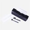 Set de Brosse de Nettoyage pour Disques Vinyles VCD Stylus Velours Nettoyeur Antistatique Kit Noir