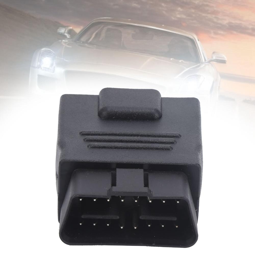 ABS OBD2 Connector Male To Female 16Pin OBD2 Adapter OBD Port Extension  OBD2 Interface Extension