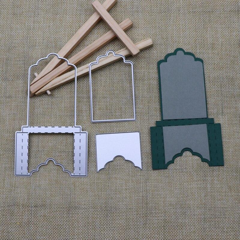 Neue Geschenkbox Metall Stanzformen Schablone Scrapbooking DIY Album Stempel Papier Karte Präge Dekor
