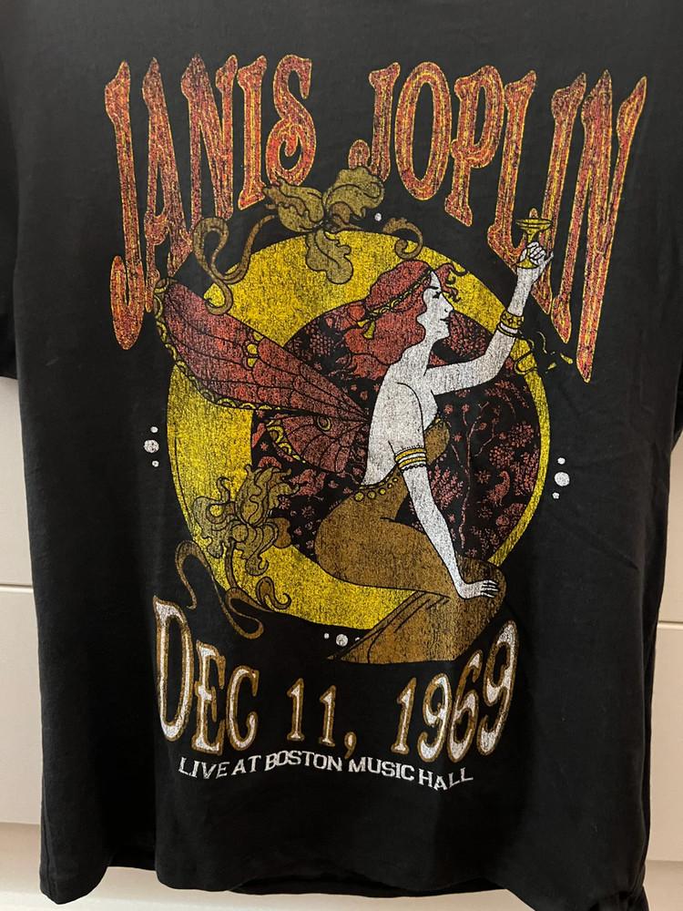 Vintage Janis Joplin 1969 Tour Tshirt Classic unisex S5XL NZ038 Unisex T-Shirt XXXXL
