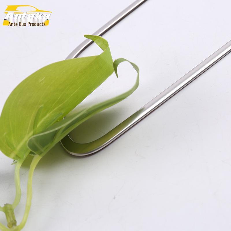 19 A200L Innentürgriff Glänzender Ring Dekorative Blende