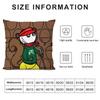 Leisure M-Malbones Golf Pillow Case Plush Fabric Soft Double Sided Print Sofa Cushion Cover Throw Pillow Covers