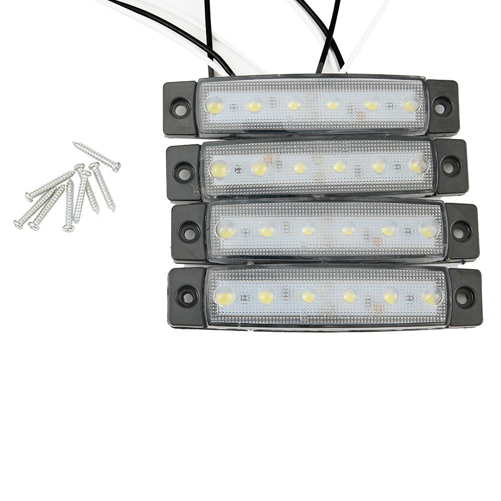 Trailers Bar Lights Superior Illumination 4pcs Marine Grade Large Cool