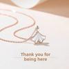Apricot is good with you, ginkgo biloba inlaid with versatile collarbone chain, simple Korean style fritillary sterling silver s925 necklace for women