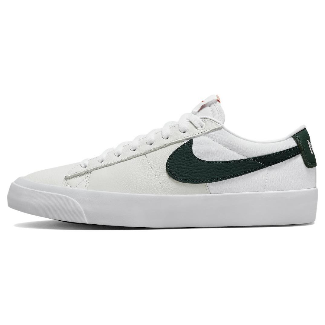

Nike Zoom Blazer Low Pro GT SB Orange Label Men Sneakers White Pro-Green DR9099-100 42
