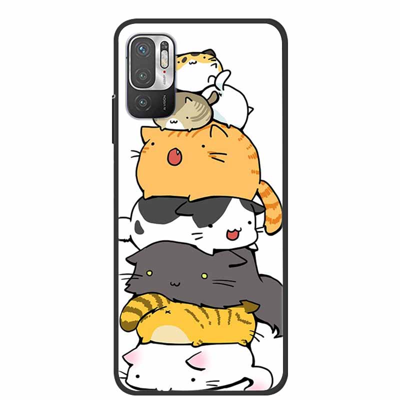 For Xiaomi Redmi Note 10T Case Cover Bumper On For Xiaomi Redmi Note 10 5G TPU Soft Silicone Back Cover Redmi Note 10 JE Fundas