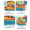 Cartoon Bear Spinning Water Toy Featuring a Cute Showering Bear Theme with Suction Cup Shower for Bath a Fun Toy Gift For kids