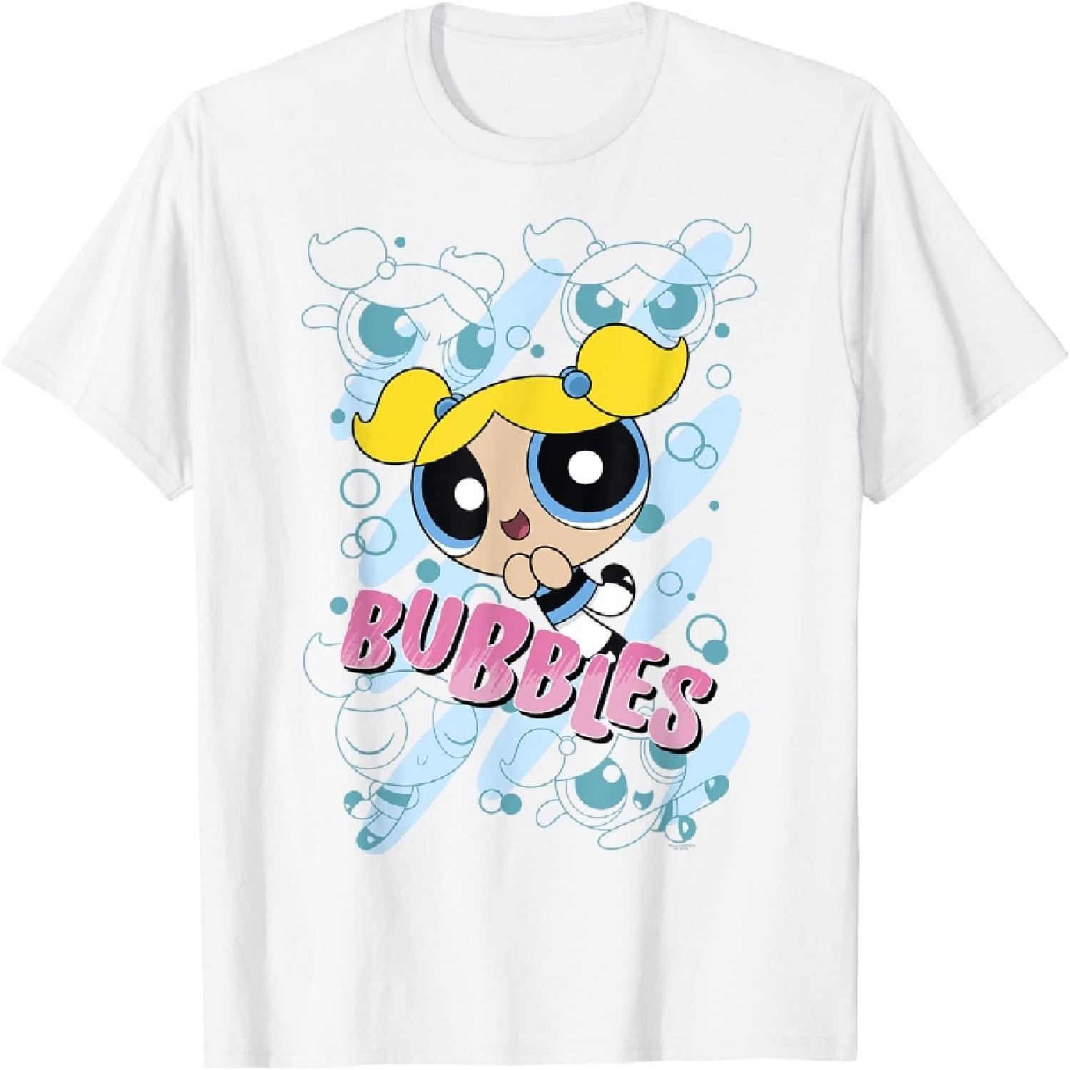 CN Футболка с Бубльгум из «Суперкрошек» S белый