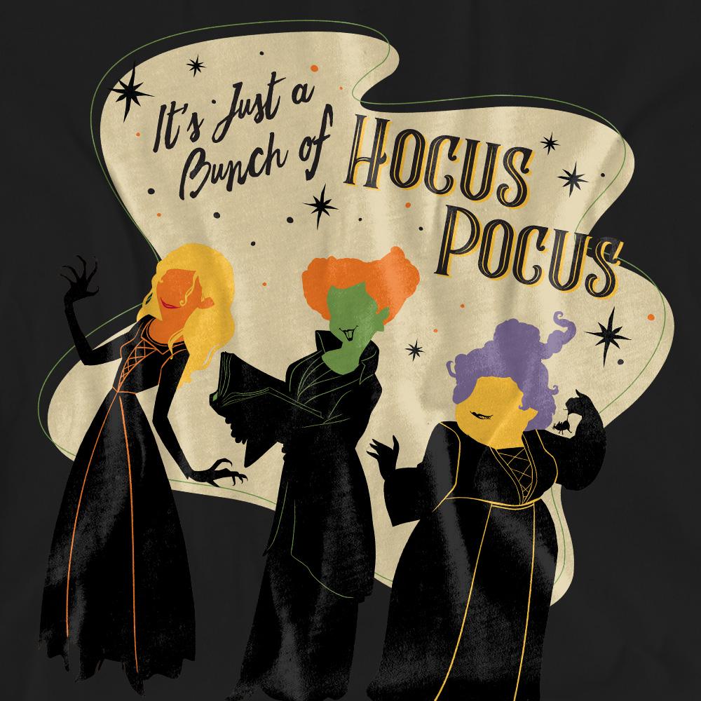 Hocus Pocus Unisex Adult Just A Bunch Of Hocus Pocus Sanderson Sisters T-Shirt
