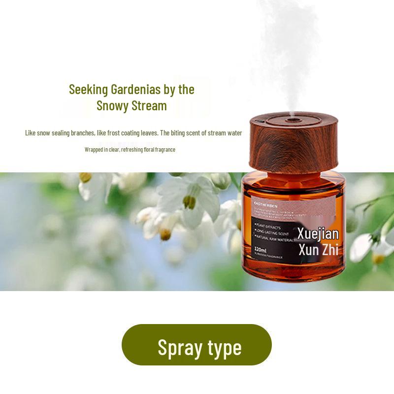 New Model 120ml Automatic Car Air Freshener Spray: Long-Lasting High-End Scent Perfume for Car Interiors