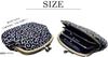 Clasp Wallet with Coin Cherry Blossom Made In Kyoto B-andyu 4.0" Parent-Child Purse, Chirimen, Design, Japan, (Arabesque Green)