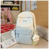 New female cute schoolbag versatile small fresh star bow junior high school college student backpack class backpack