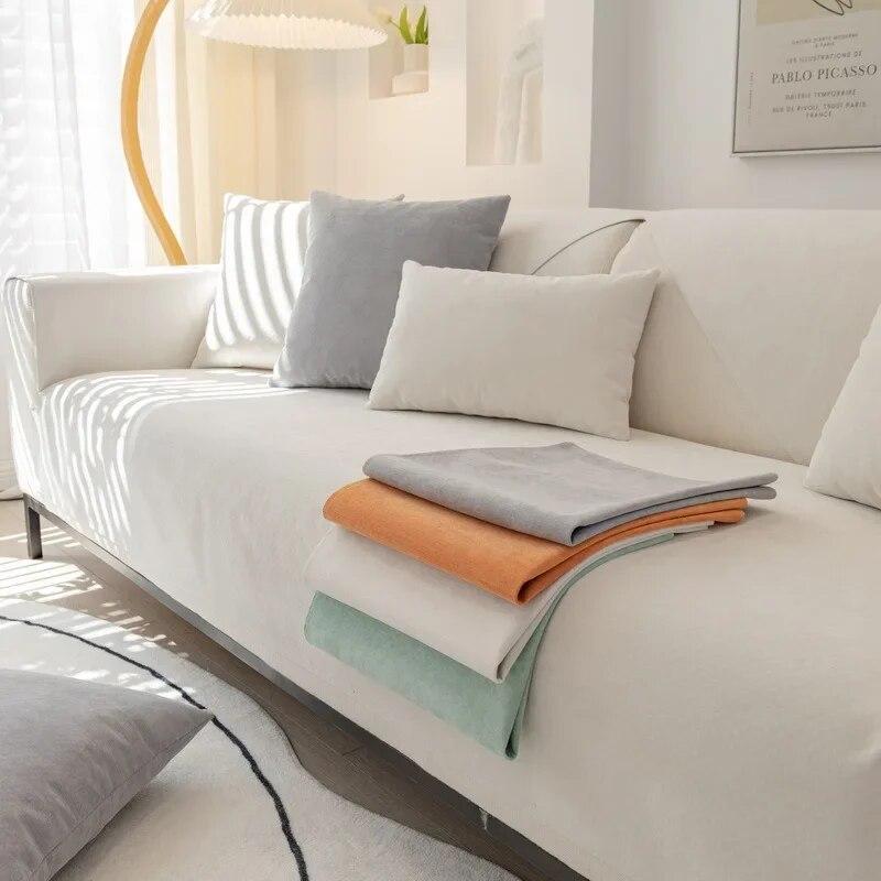 Wodoodporna narzuta na sofę Anti Cat Scratch Mat Northern antypoślizgowa poduszka na sofę na meble do salonu Protector kanapa odporna na mocz