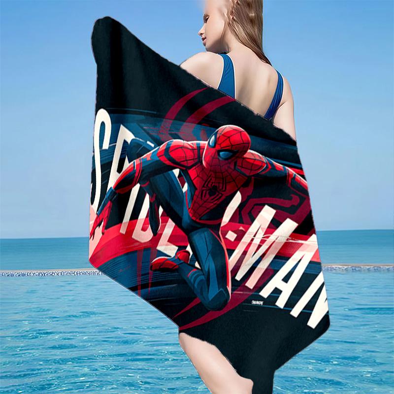 Spider Microfiber Beach Towel, Soft And Absorbent, Quick-Dry, Ideal for Summer Travel, Beach Essential, Swimming Pool Gifts