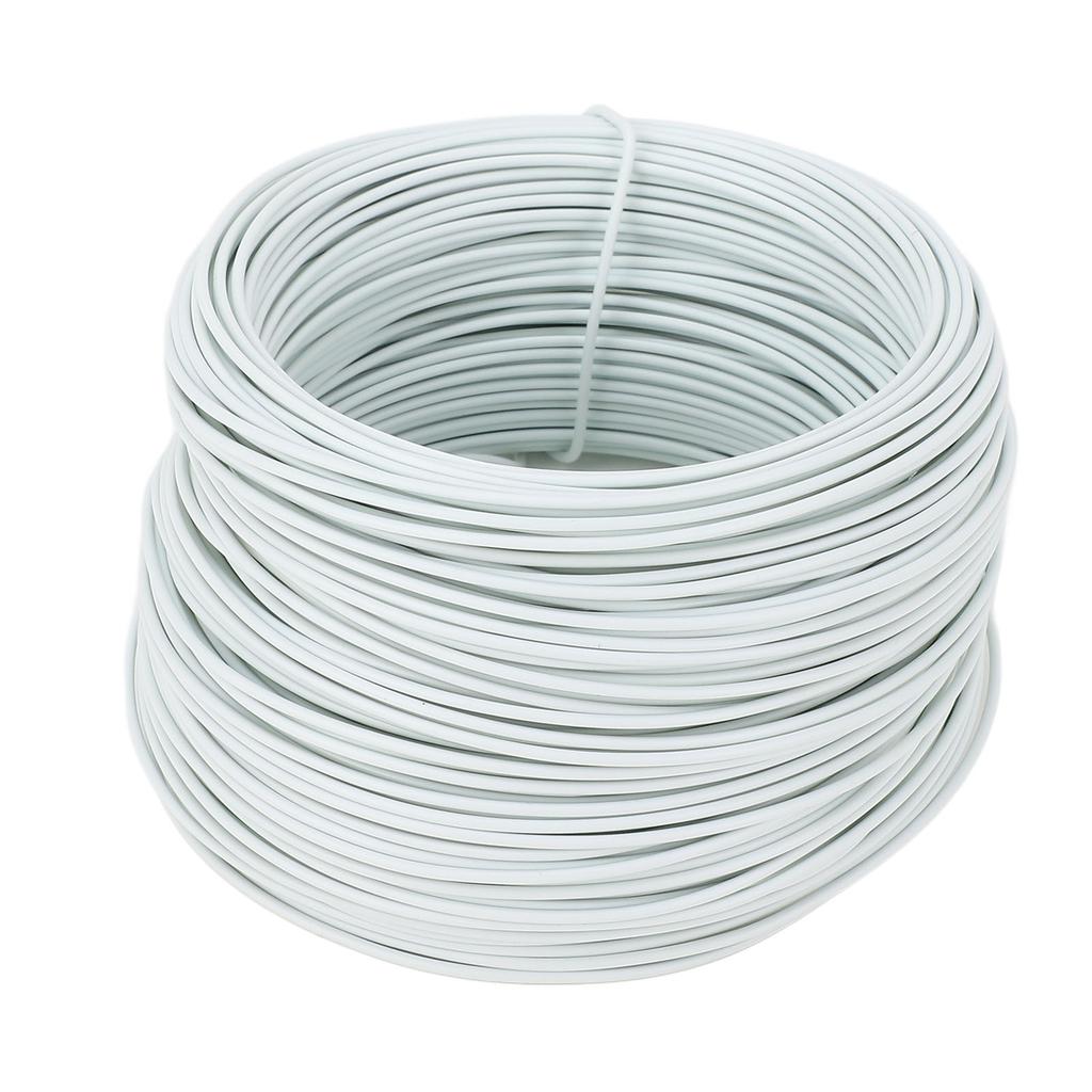 Electro Galvanized Iron Wire 0.9 40m Round Sturdy Flexible PVC Coated Binding Tie Wire
