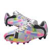 Student Broken Nail Sports Shoes Men and Women Youth Game Grass Football Shoes Long Nails Low Top New Training