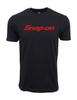 Camiseta Gráfica Snap On Preta