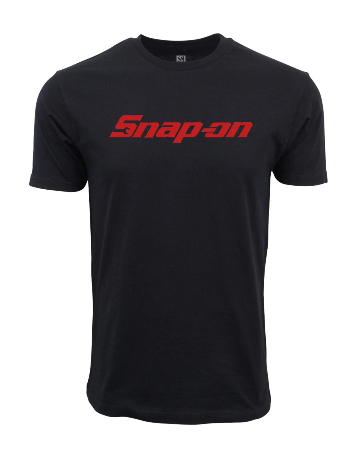 Snap On Graphic T shirt Black Tee XXXL