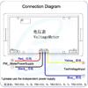 YB5145BI DC Isolation Voltmeter 4 1/2 LED Digital Voltage Meter 5 Bits 200mV/2V/20V/100V/200V/300V/600V 12 Volt meter Tester 4.5