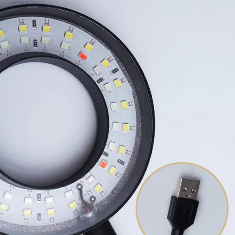 8W Clip On Aquarium Light USB Plug Fish Light Clamp with Switch Fish Tank Lamp  Aquariums Decor