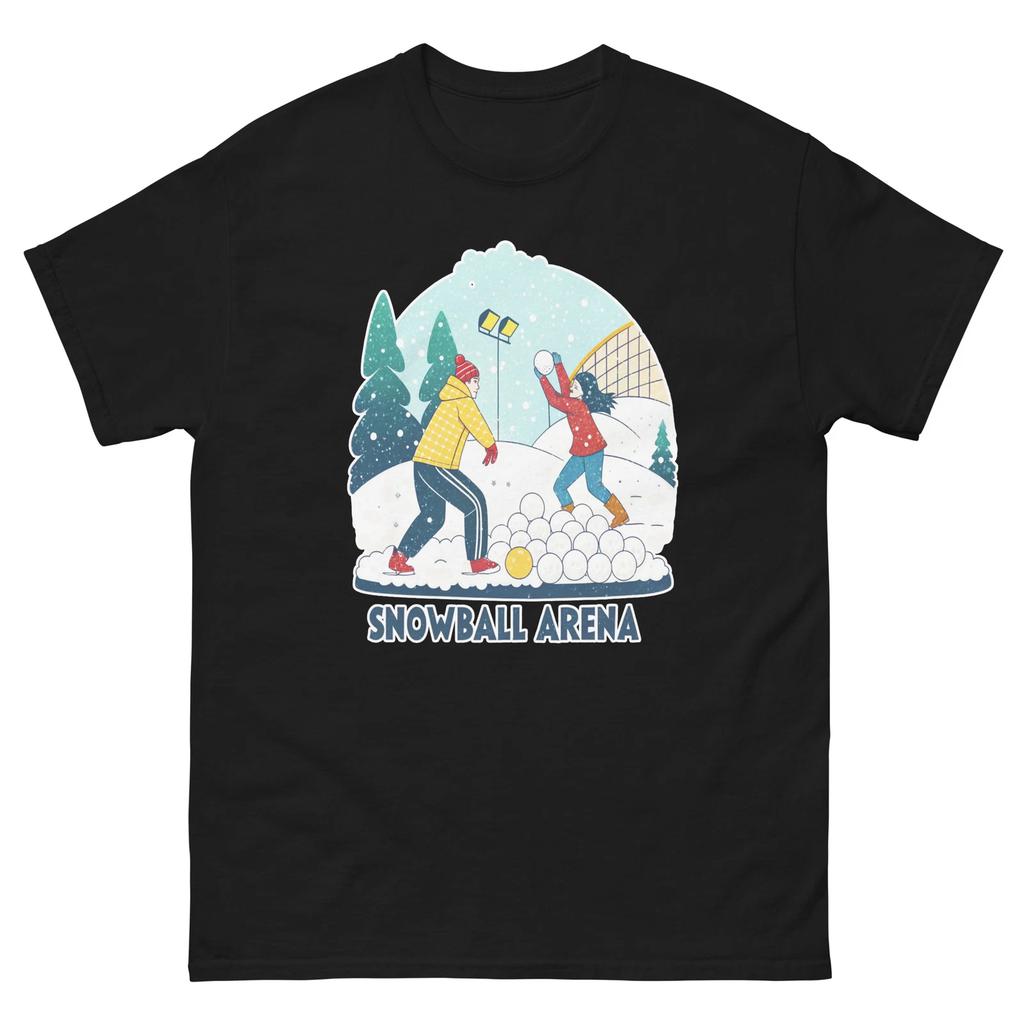 Snowball Area Mountain Ski Resort Town T-Shirt