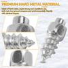100PCS Rad Reifen Spikes Spikes Winter Lugs Schraube Schnee Eis Anti-Slip Stollen Für Auto Motorrad SUV ATV lkw Stiefel 4x9/12mm
