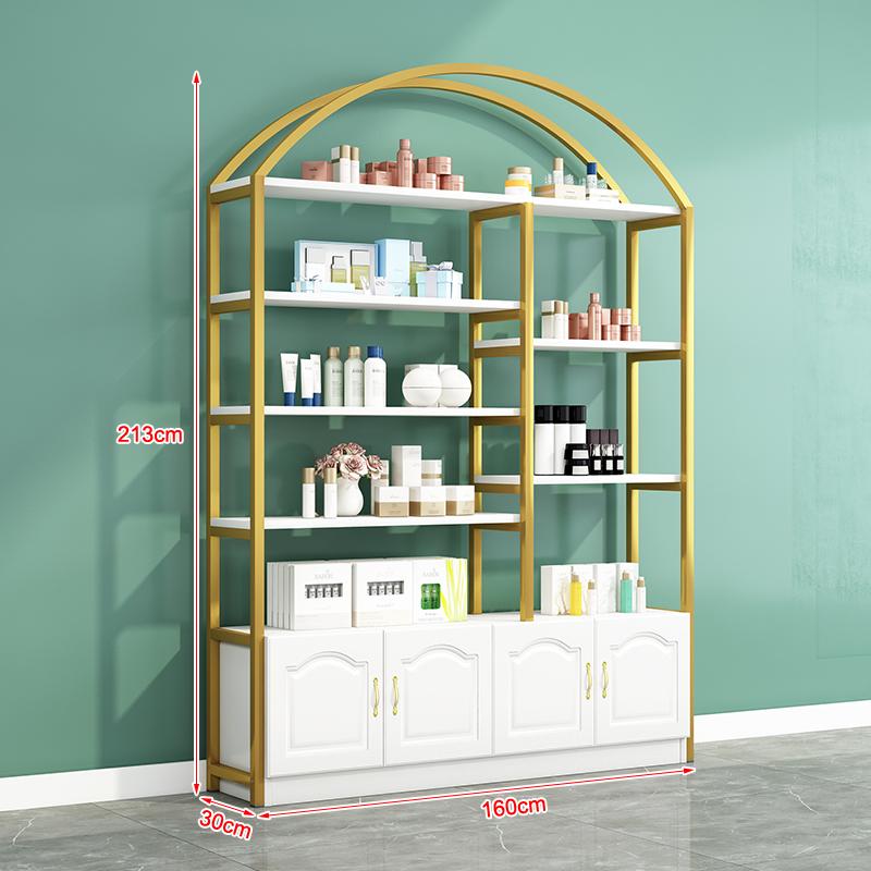 Beauty Salon Display Cabinet and Shelves for Cosmetics