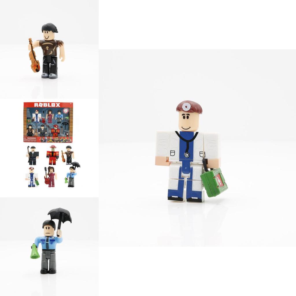 New Roblox Game Figma Professional Citizen Mermaid Playset Action Figure Toy Complete With Accessories