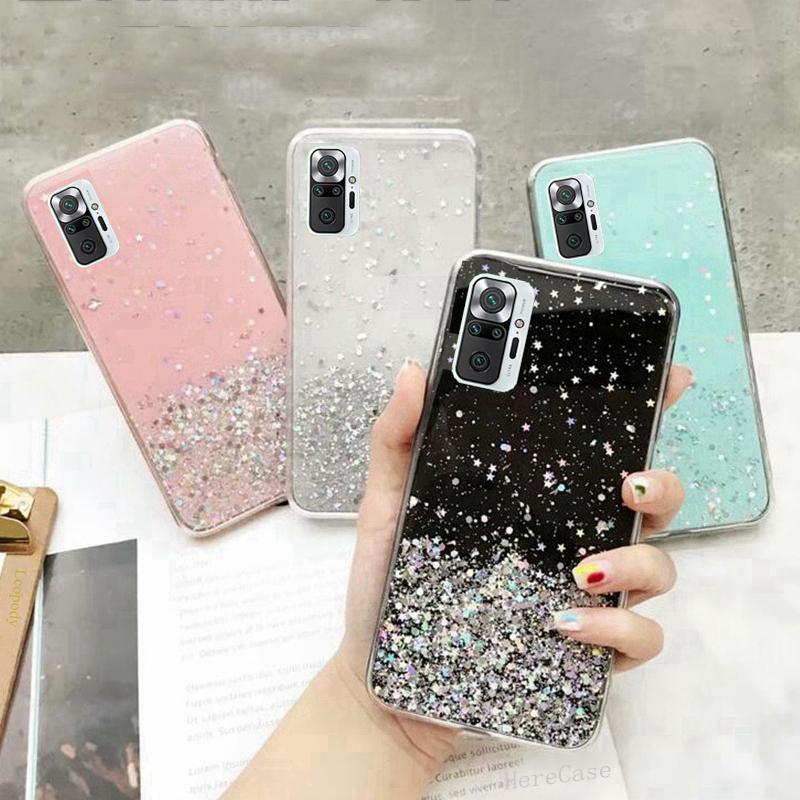 For Samsung Galaxy S20 FE Case Bling Glitter Cover Samsung A51 Note 10 20 Ultra A72 A52 A71 A70 A50 S20 Plus S 20 S20Fe S21 Case