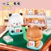 New Genuine  Cute Panda Yier And Bubu Couple Daily Series V3 Anime Kawaii Figure Trendy Home Decor Collectible Toy Gift