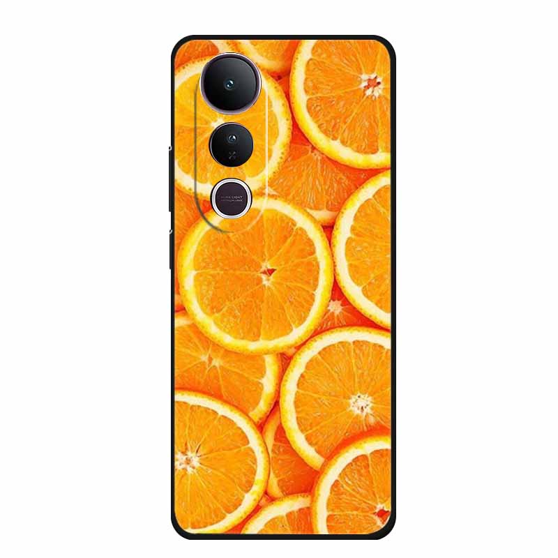 For Vivo V50 Lite 4G 5G Case V 50 lite Coque Popular Black Silicone Soft Back Cover For Vivo Y400 4G 5G Phone Case Cover Y 400