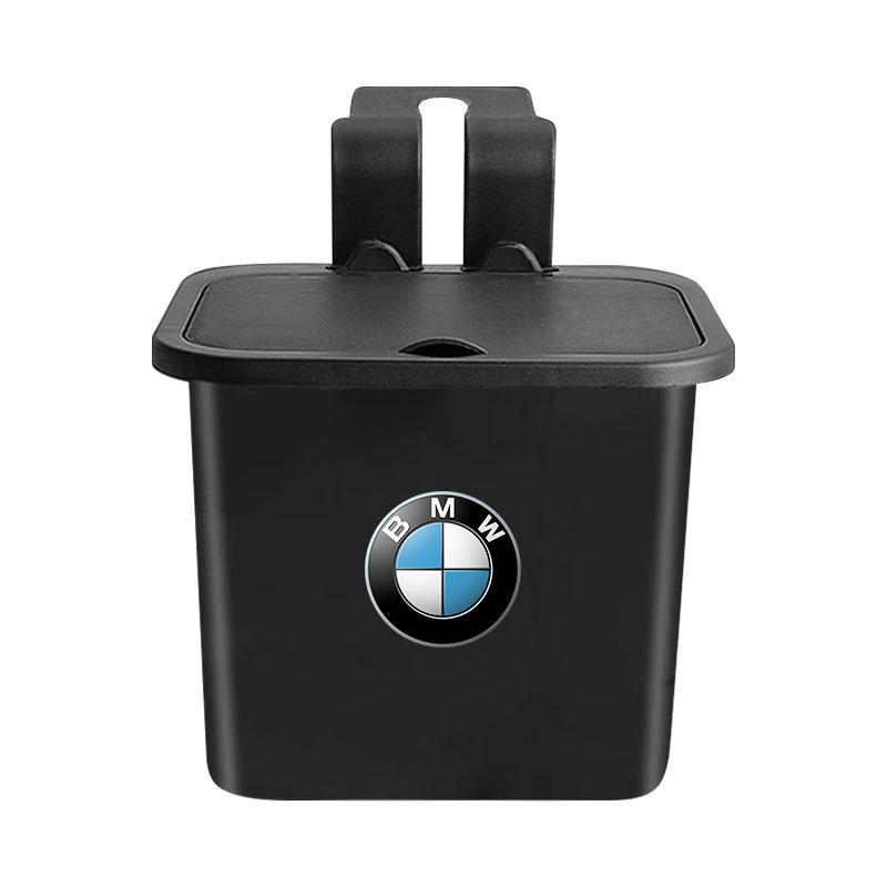 

Car Trash Can Hanging Garbage Organizor Auto Badge Seat Back Storage Box for BMW E46 E39 E90 E36 E60 E34 E30 F30 E71 F10 F10 F11 X6 X1 X2 X3 X4 X5 X7