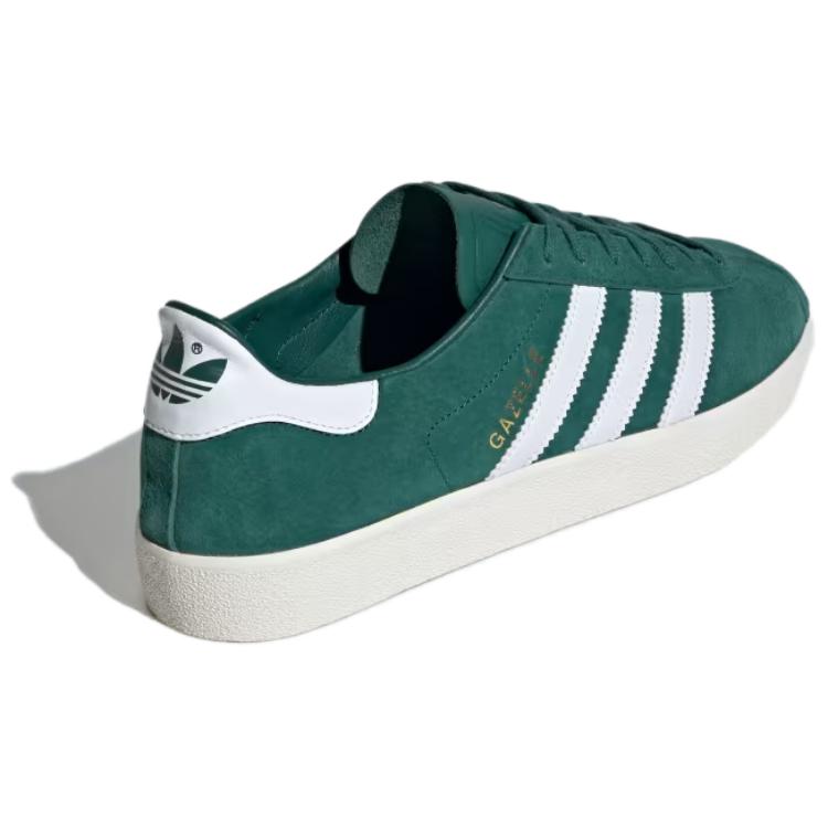Adidas Gazelle Decon Kolegiální zelená Unisex tenisky Cloud-White Zlatá metalická IE9168