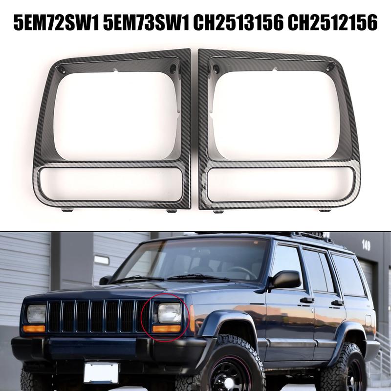 2pcs For Jeep Cherokee 1997-2001 Car