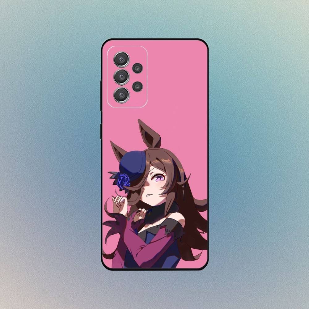 

Pretty Derby U-Uma Musume Phone Case For Samsung Galaxy S25,S24,S21,S22,S23,S30,With Bracket Cover Samsung S25ULTRA