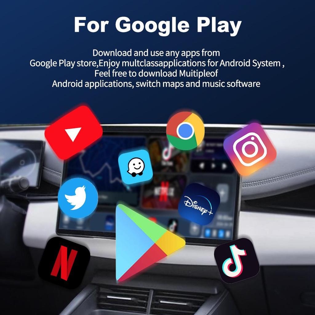 BYD Wired to Wireless CarPlay/Android Auto Qualcomm Octa-core Video Box